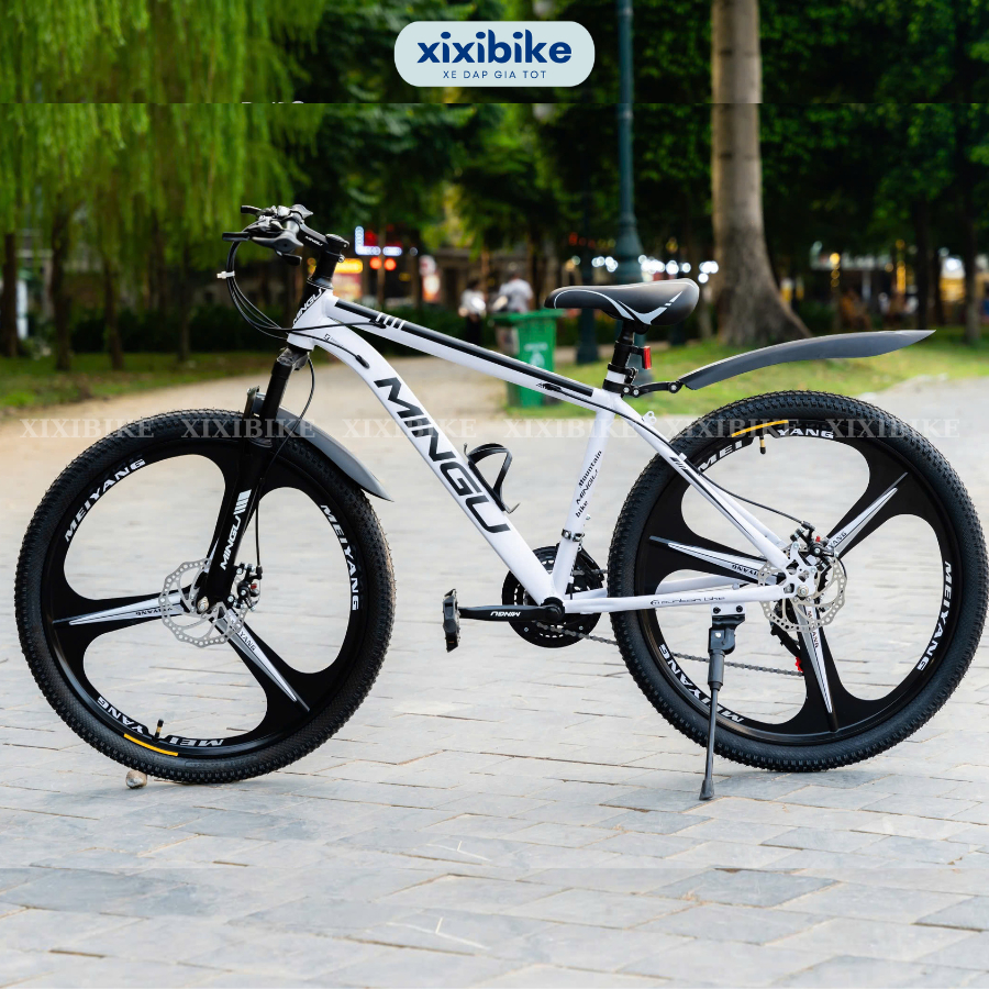 Xe đạp thể thao thiếu niên vành 24inch MINGU XIXIBIKE - Tặng bộ quà tặng phụ kiện xe đầy đủ- Phù Hợp Chiều Cao dưới 1m50