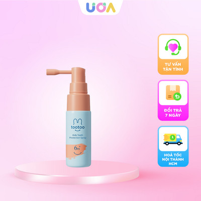 Xịt chống sâu răng TooToo hương nho cho bé 0-12 tuổi