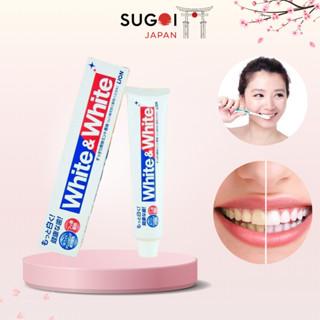  Kem Đánh Răng Nhật Bản White & White 150g Giúp Trắng Răng Hương Bạc Hà Thơm Mát 