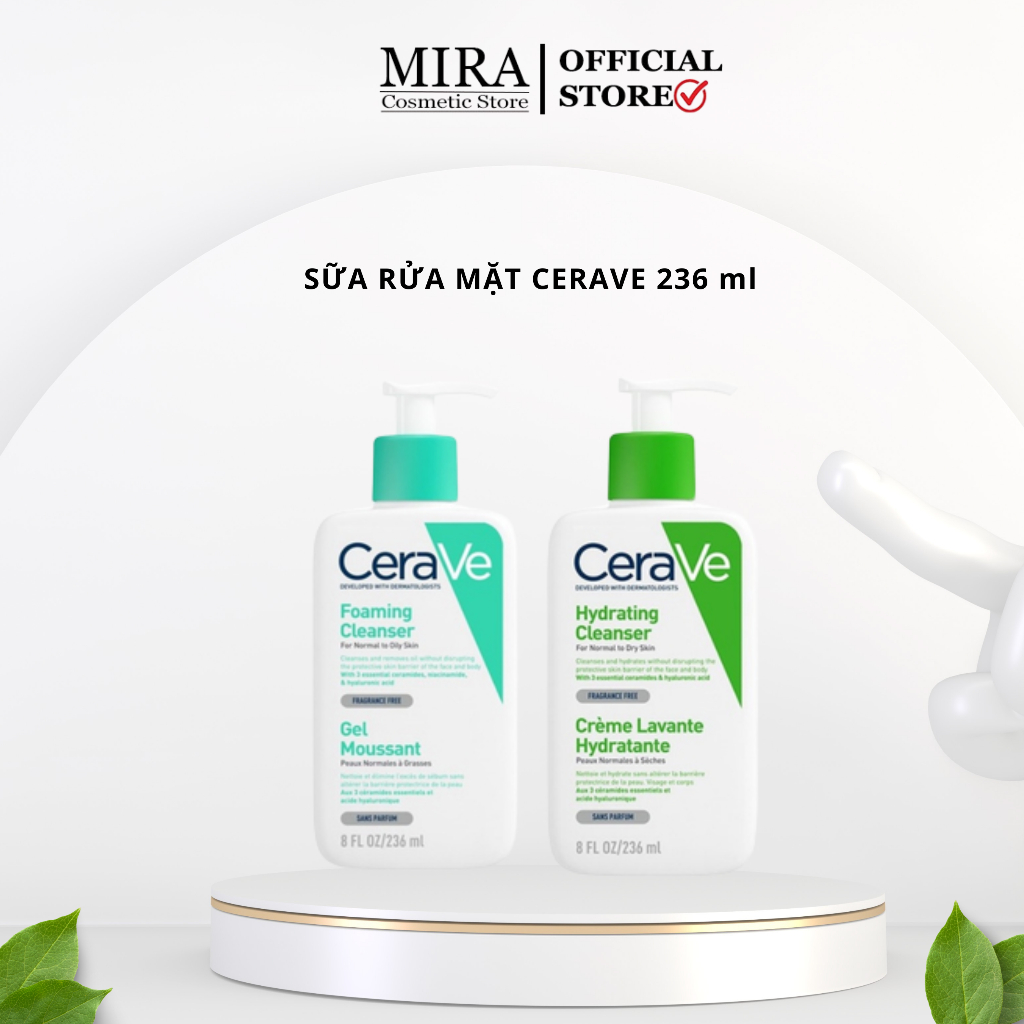 Sữa Rửa Mặt Cerave Cleanser  236ml , 473ml