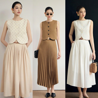 áo gile basic dáng suông nhẹ HOIVU Zeri gile