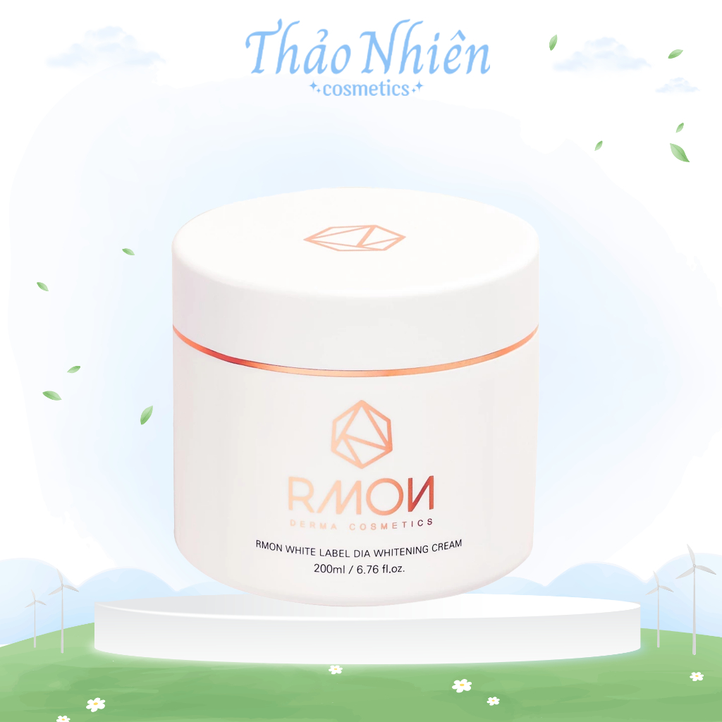  Kem dưỡng body Rmon White Label Dia Whitening Cream 200ml 