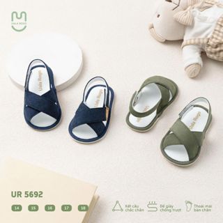 Dép cho bé trai bé gái tập đi Ualarogo sandal đế cao su chống trượt xăng đan quai dán điều chỉnh 5692