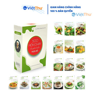Sách 500 Món Chay Thanh Tịnh - Nguyễn Dzoãn Cẩm Vân Từ Tập 1 Đến Tập 16 - VTG