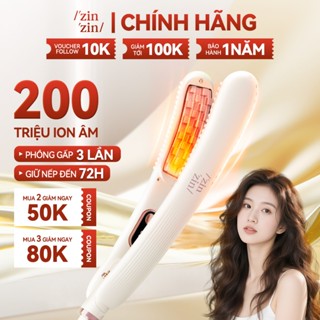 [BẢO HÀNH 1 NĂM] Máy Dập Phồng Chân Tóc Zinzin 200 Triệu Hạt Ion Âm Cao Cấp, Giúp Tóc Phồng Gấp 3, Giữ Nếp Lâu 72 Giờ