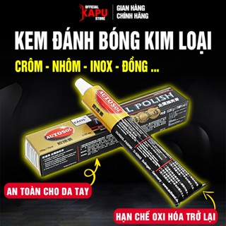 Kem đánh bóng kim loại AUTOSOL Metal Polish đánh bóng sơn inox, lư đồng, bảo vệ bề mặt kim loại