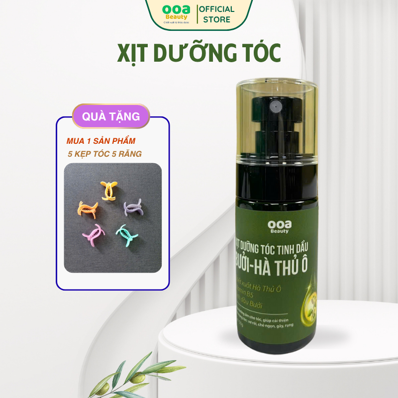 Xịt Bưởi - Xịt Kích Mọc Tóc - Dưỡng Tóc Chắc Khỏe - Giảm Rụng Tóc - Hỗ Trợ Mọc Tóc - Ooa Beauty 50ml