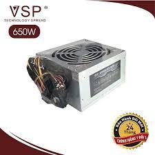 Nguồn máy tính 650W ATX VSP master Bảo hành 12 Tháng