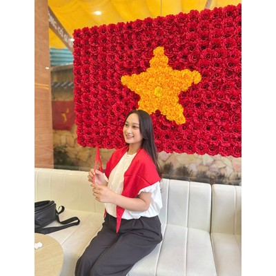 Khăn đỏ sao vàng KHAN02