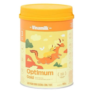  Sữa Bột Vinamilk Optimum Gold 3 Lon 850g Mẫu Mới Cho Bé 1-2 Tuổi Hỗ Trợ Tiêu Hóa 