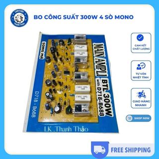 Bo công suất 300W 4 sò Mono