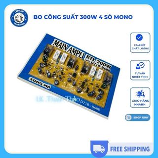 Bo công suất 300W 4 sò Mono