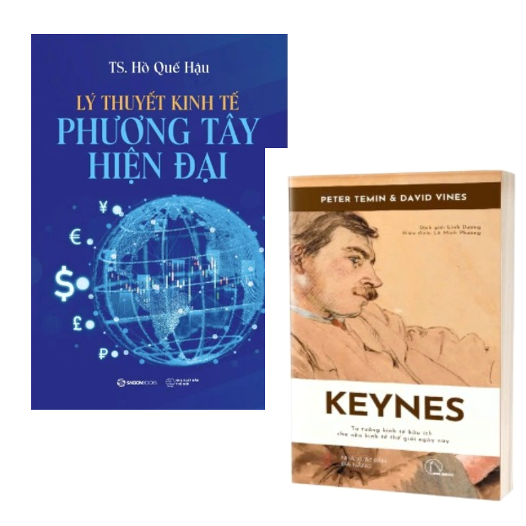 Sách (Combo) Lý Thuyết Kinh Tế Phương Tây Hiện Đại +  Keynes-Tư Tưởng Kinh Tế Hữu Ích Cho Nền Kinh T