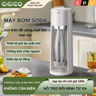 Máy làm soda CiCiCo J1001 không cần điện hoàn toàn dùng cơ