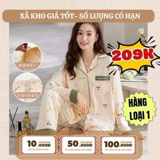 [SALE XẢ KHO]  Đồ ngủ pijama, bộ mặc bầu, sau sinh túi mở ti cho con bú, quần chun điều chỉnh DDCP07