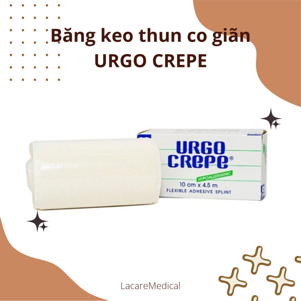 Băng keo thun co giãn URGO CREPE