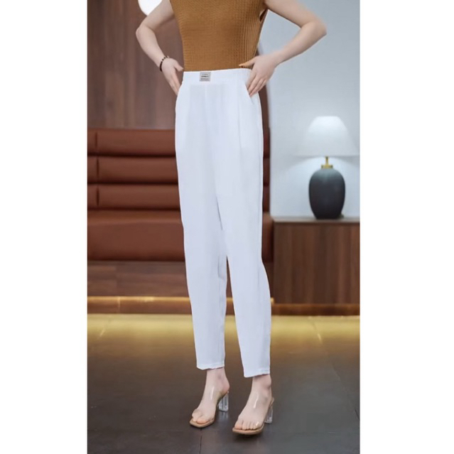 Quần Baggy Đũi Nhăn Cạp Chun Co Dãn M85