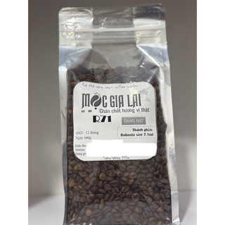Cà phê rang xay Mộc Gia Lai 100% Robusta rang mộc