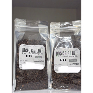 Cà phê rang xay Mộc Gia Lai 100% Robusta rang mộc