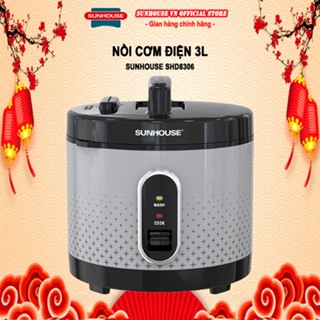  Nồi cơm điện dung tích lớn 3L SUNHOUSE SHD8306 