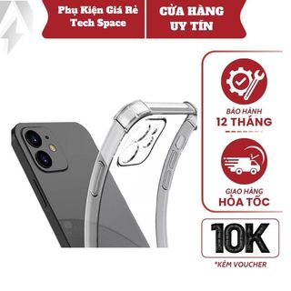 Ốp Lưng Dẻo Điện Thoại Trong Suốt IP 6/7/8/X/11/12/13/14/15/Plus/Pro/Promax- New