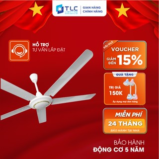 [CHÍNH HÃNG] Quạt trần 5 cánh ECOFAN Classic TLC LIGHTING Làm Mát Nhanh Giảm Tiếng Ồn Tiết Kiệm Điện Năng