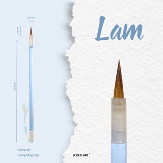   LOBEO  Cọ vẽ thư pháp Lobeo - Lam 