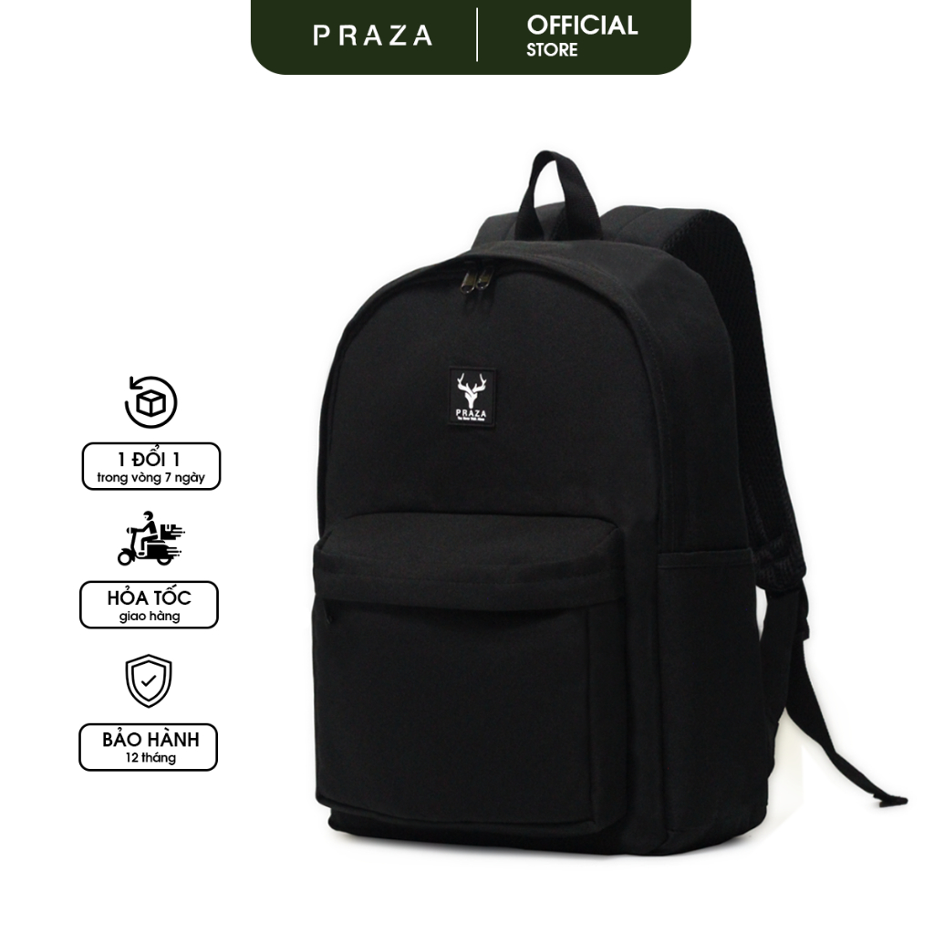 Balo Thời Trang BASIC Đựng Laptop 16 inch Trượt Nước Cao Cấp PRAZA - BL208