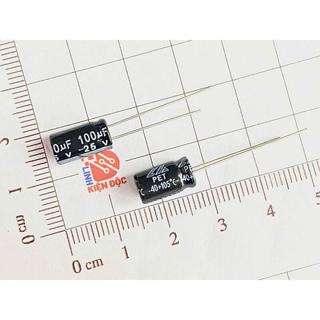 [Combo 20 chiếc] Tụ hóa 100uF 25V (5mm*7mm)