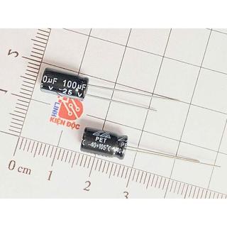 [Combo 20 chiếc] Tụ hóa 100uF 25V (5mm*7mm)