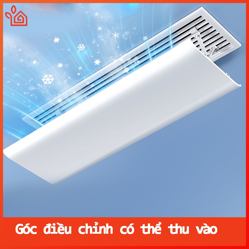 Tấm Chắn Gió Điều Hòa Âm Trần Dài 120cm Chống Thổi Trực Tiếp Chuyển Hướng Gió Tấm Che Máy Lạnh Phù H