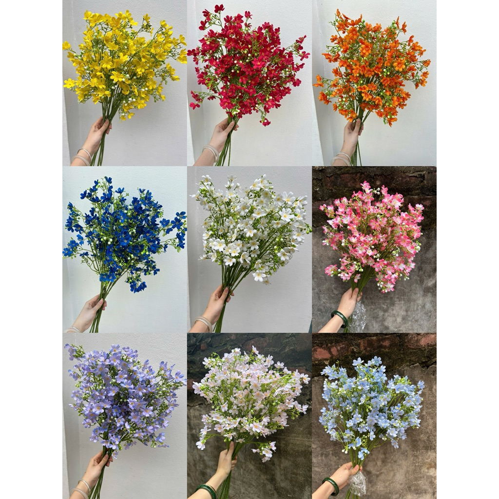 Combo 5 cành Hoa Nhất Chi Mai ( Hoa mai nhí ) - Hoa để bàn - Trang trí nhà cửa