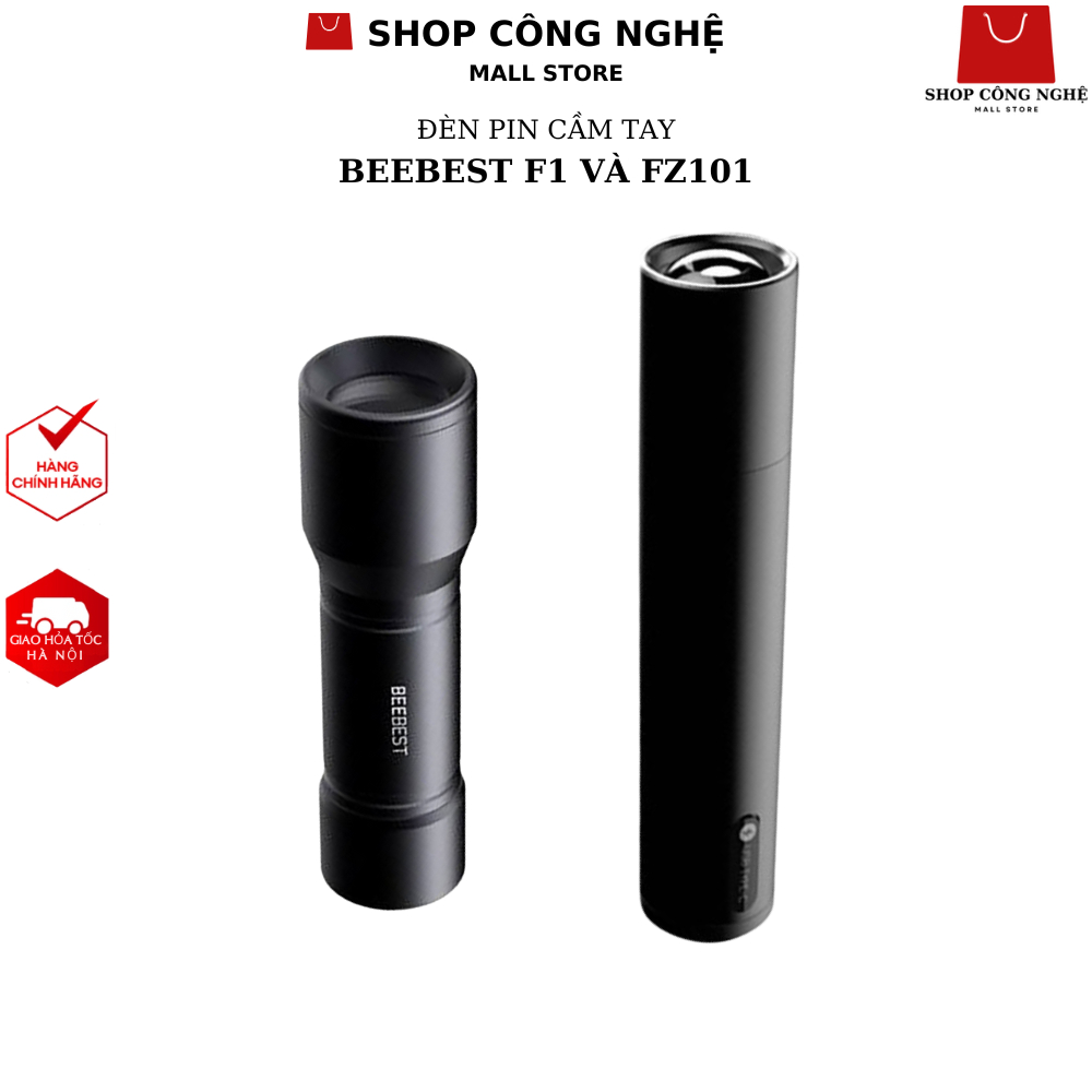 Đèn pin cầm tay mini Beebest F1, Đèn pin cầm tay siêu sáng Beebest FZ101, Nextool NE20030, NE0126
