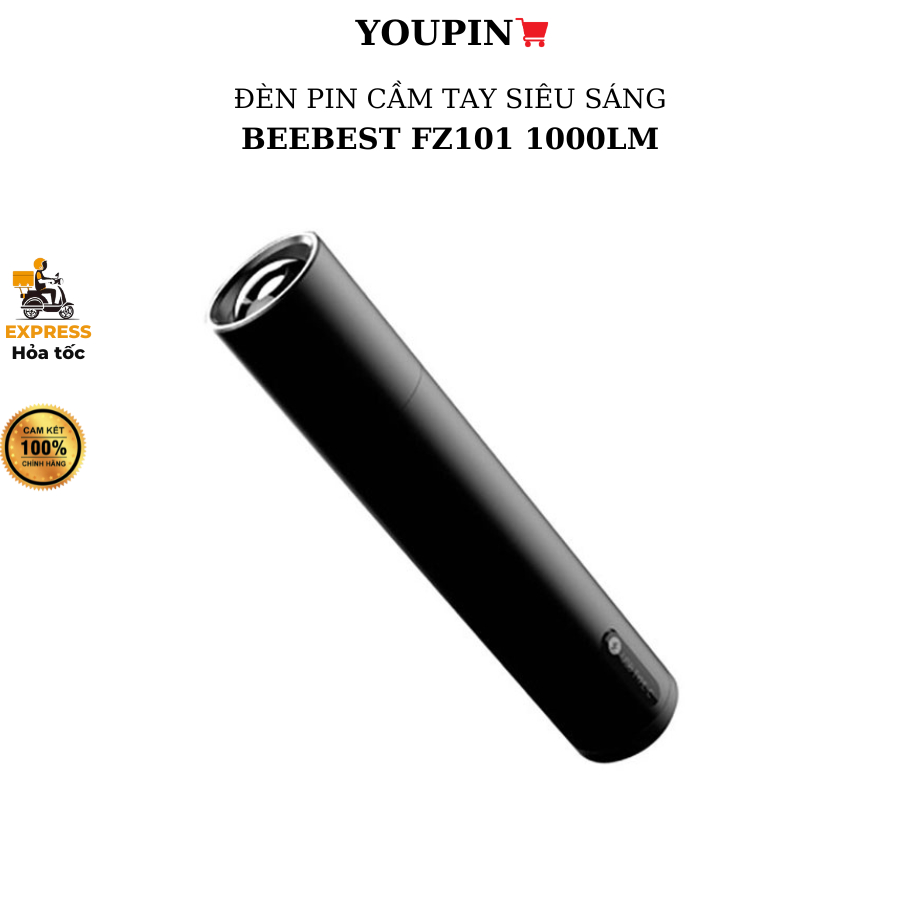 Đèn pin cầm tay siêu sáng Beebest FZ101 - Đèn pin Nextool NE20030, NE0126 - Bảo hành 6 tháng