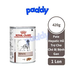  Pate Cho Chó Hỗ Trợ Gan Royal Canin Hepatic Dog Lon 420g 