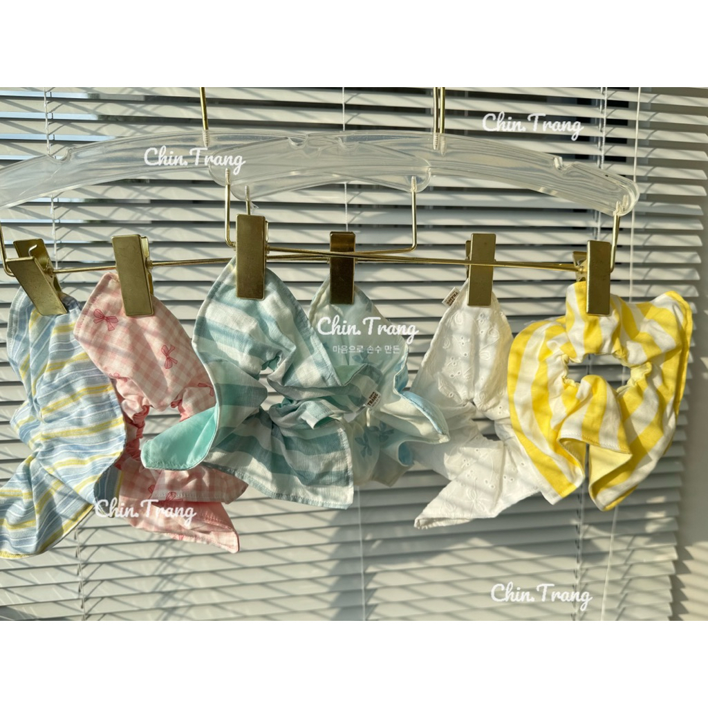 Scrunchies vuông by Chin.Trang