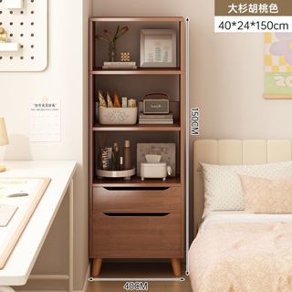  Tủ bắc âu CNC kệ sách để sàn đa năng tủ sách có ngăn kéo tiện lợi chất liệu gỗ MDF TAGO ND90 