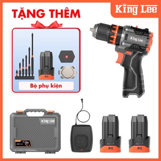  Máy Khoan 3 Chức Năng KINGLEE By AKUZA Hệ 16,8v Pin 4cell- Không Chổi Than 3 pin 