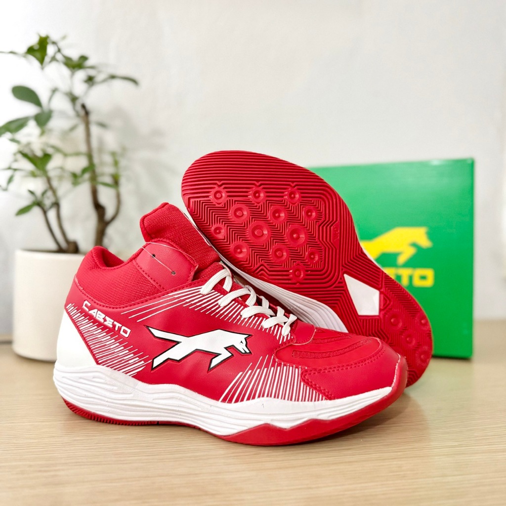 [Chính hãng] TẶNG TẤT - Giày bóng chuyền VHD sói đầu đàn cày sân bê tông bền