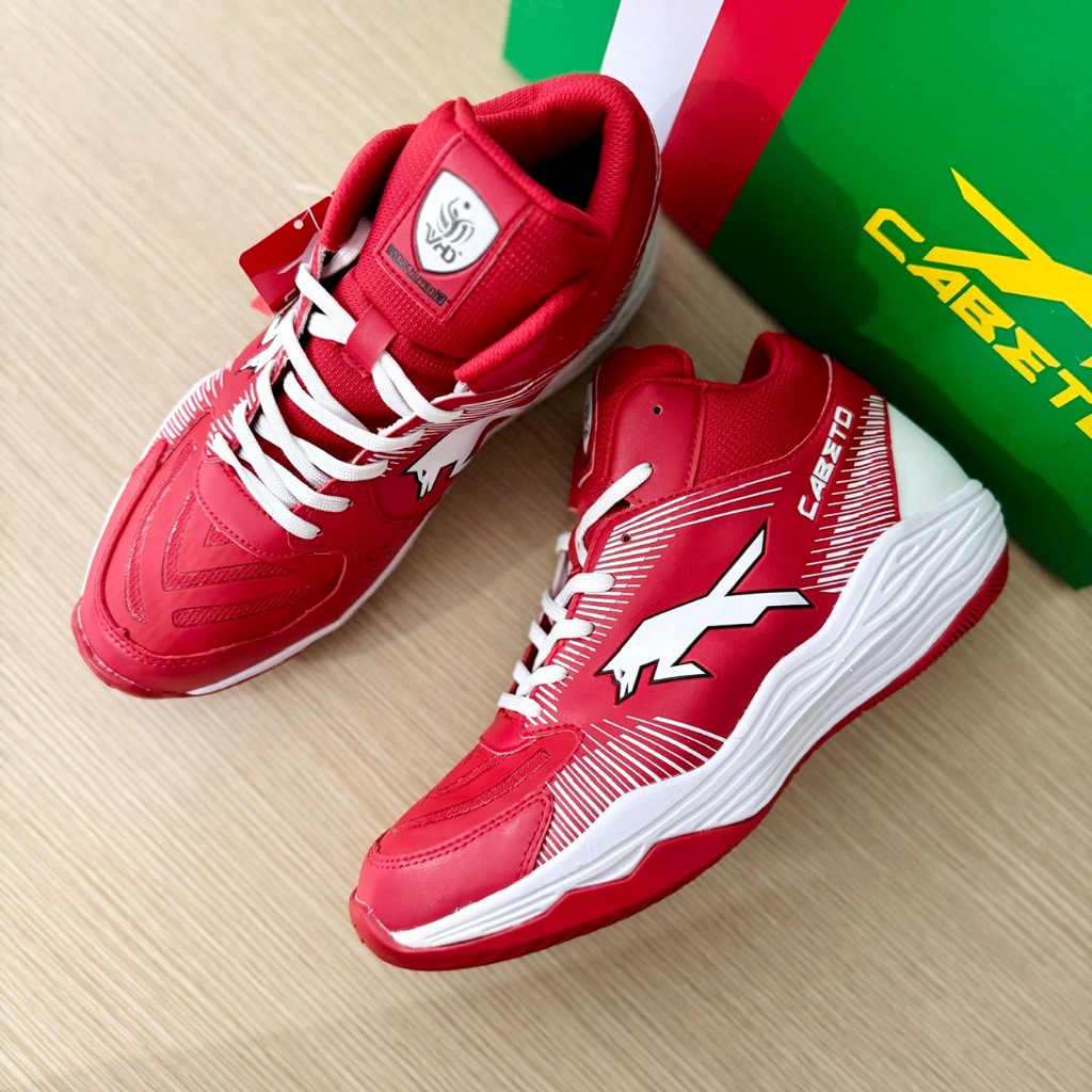 [Tặng tất] Giày VHD sói đầu đàn cao cổ - chuyên bóng chuyền sân betong siêu bền