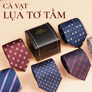 Cà Vạt Nam Lụa Tơ Tằm, Cao Cấp Sang Trọng, Đa Dạng Mẫu - Thomas Nguyen