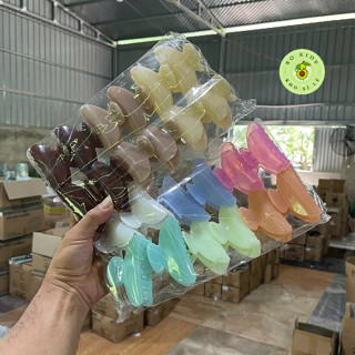 Vỉ 12 Kẹp tóc bán nguyệt ,Kẹp tóc béo định hình, Cặp tóc dễ thương, Kẹp tóc nhiều màu mẫu mới bokisd