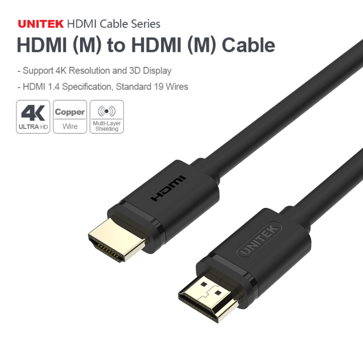Cable HDMI - Dây Cáp HDMI Unitek 8m Y-C141  | HDMI Cable