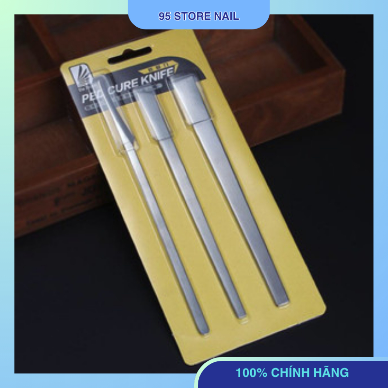 Bộ 3 dao lấy khóe - dao lấy da chết cho ngành nail ( 3 chiếc) - dao lấy khóe Nail.nailgiare95