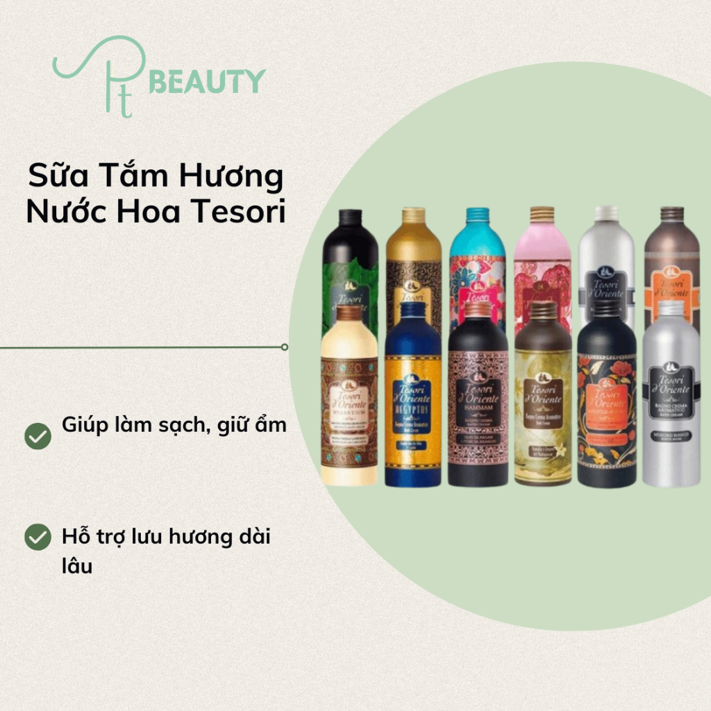 Sữa Tắm Xích Tesori 500ml