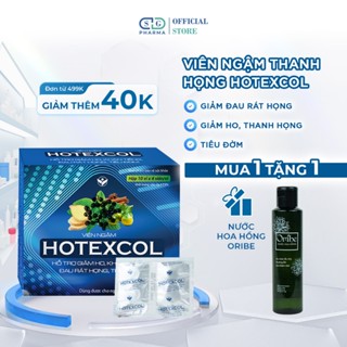 Viên Ngậm Thanh Họng Hotexcol Hộp 4 vỉ x 10 viên
