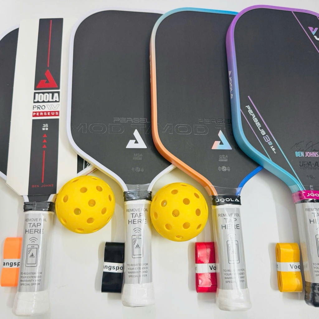 Vọt Pickleball Joola 4,Joola Summer,Joola Modta (NFC) mặt carbon siêu nhám, vợt gen4, tặng 1 Quấn Cá