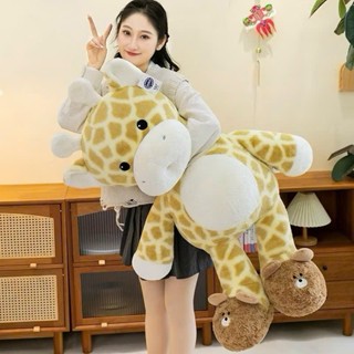 Gấu bông hươu cao cổ đi giày, thú nhồi bông hươu cao cổ cao cấp, mềm mịn, gấu bông Linh trang shop