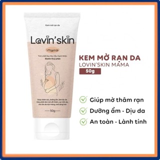 Kem mờ rạn da Lovin'Skin Mama 50G, Cho Mẹ Bầu & Sau Sinh - Mờ Vết Rạn, Vết Thâm, Vết Mổ