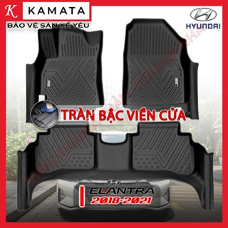  Thảm lót sàn ô tô Hyundai Elantra 2019-2021 chất liệu TPV cao cấp mới nhất new  KAMATA 
